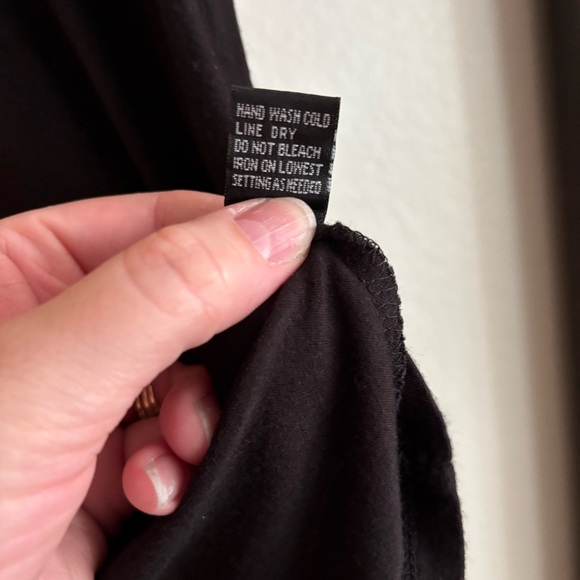 ❗️FINAL❗️Stera Elegant Black Ruffled Blouse Medium - Picture 6 of 7